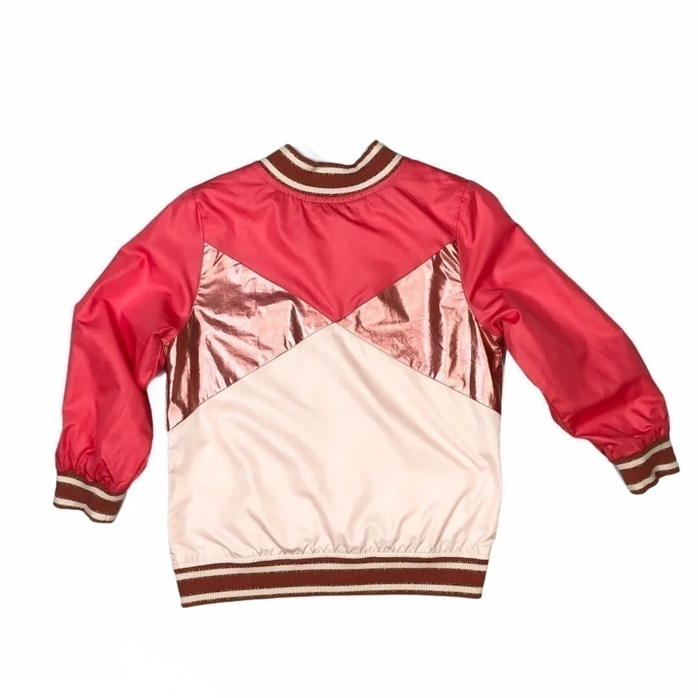 Genuine Kids OshKosh Metallic Windbreaker Jacket‎